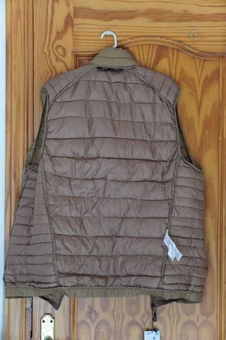 Chaleco Acolchado Bershka Camel Talla XL Nuevo