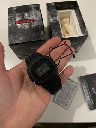 Reloj Casio G-Shock DW5600 BB Negro