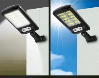 4 Lampioncini Solari 120 LED con Sensore Movimento