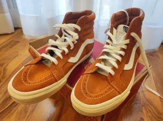 Vans SK8 HI Hombre Talla 45 Marrón