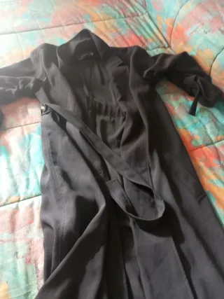 Gabardina Zara Negra