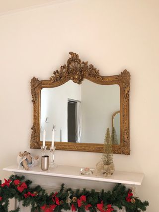 2 Espejos Maison du Monde Dorados SOLO RECOGER