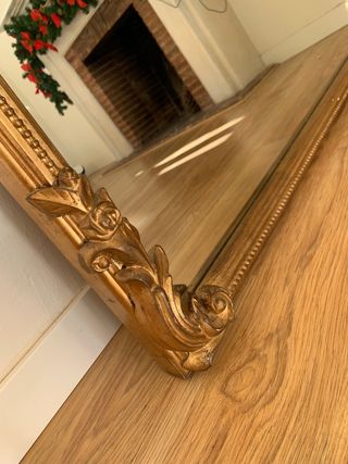 2 Espejos Maison du Monde Dorados SOLO RECOGER