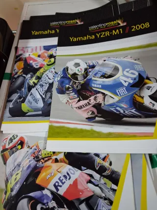 Fichas Todas las Motos de valentino Rossi