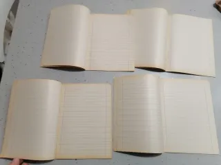 Quaderni originali anni '50