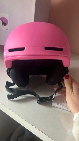 Casco esquí mujer rosa POC