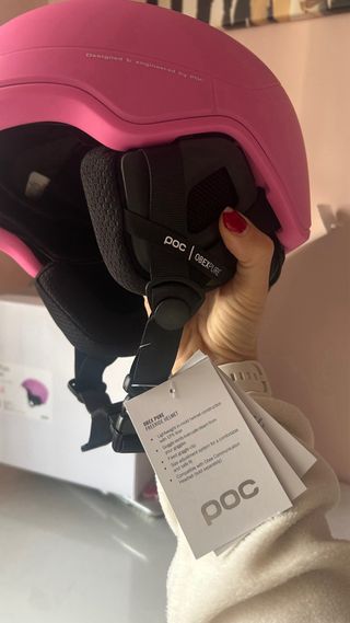 Casco esquí mujer rosa POC