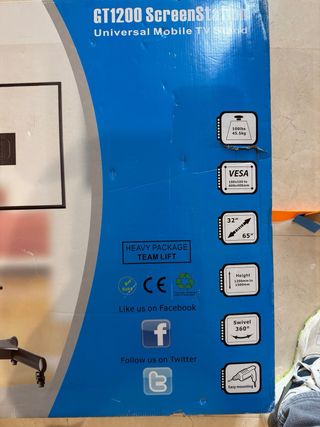 Soporte TV Invision GT1200 32-65