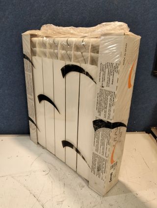 Radiador Aluminio Ferroli Xian-N 600, 7 Elementos, Blanco 581 mm