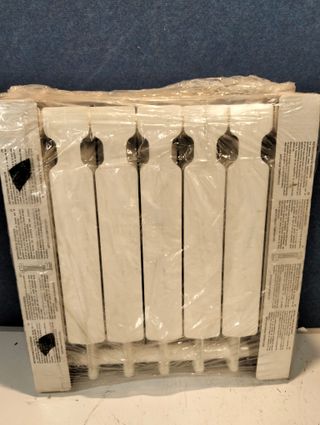 Radiador Aluminio Ferroli Xian-N 600, 7 Elementos, Blanco 581 mm