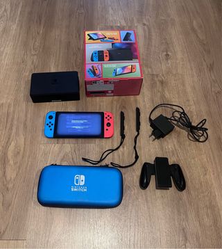 Nintendo Switch OLED Azul/Naranja