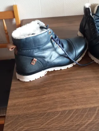 Botines Route 83 Hombre azul marino