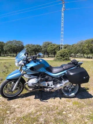 BMW R1150R - Moto Azul