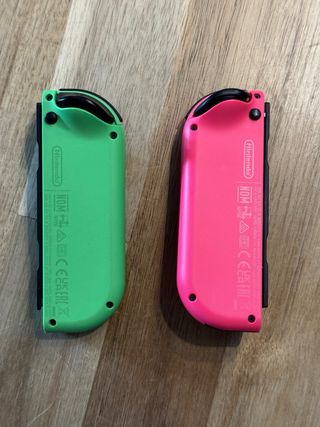Mandos Nintendo Switch Verdes y Rosas