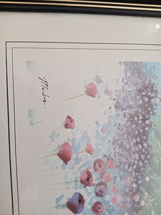 Cuadro decorativo floral