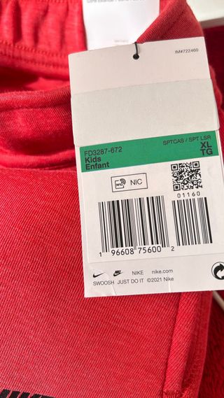 Chándal Nike Tech NIÑO Talla XL