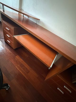 Habitación juvenil madera 1,05