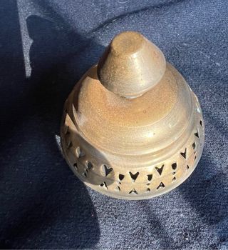 Lámpara antigua tren holandés 1930s