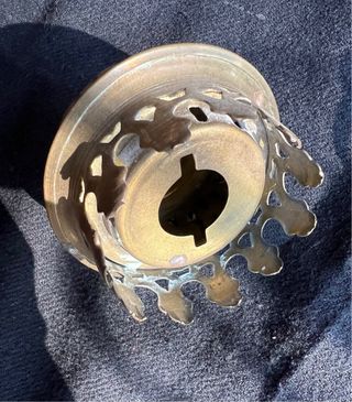 Lámpara antigua tren holandés 1930s