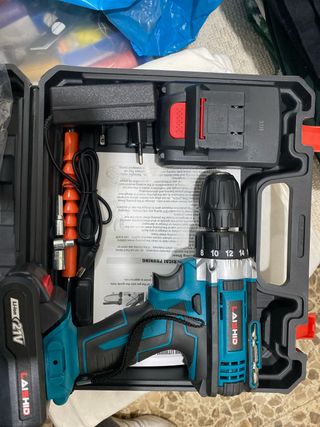Taladro Inalámbrico LAISHID 21V con Cargador