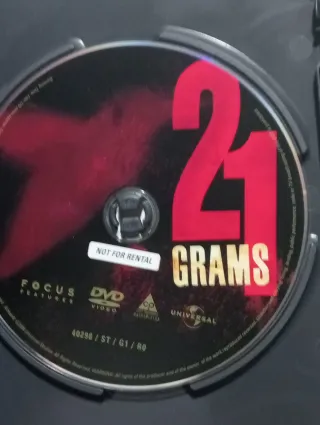 21 Gramos DVD Drama Español