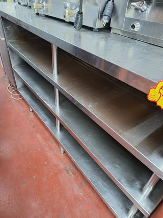 Mueble Acero Inoxidable Estantería