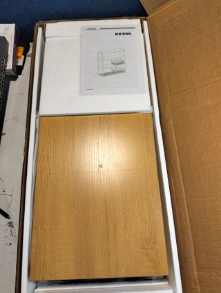 Estantería Cocina con Cestas y Ganchos 80cm VASAGLE KKS096W09