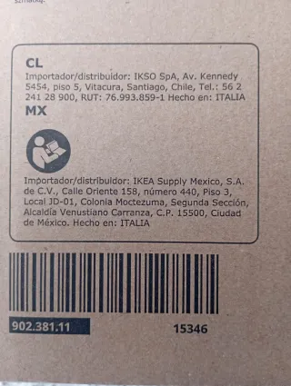 Suelo exterior Runnen Ikea, 18€ paquete (0'81 m2)