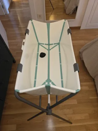 Bañera Stokke plegable, usado 1 vez