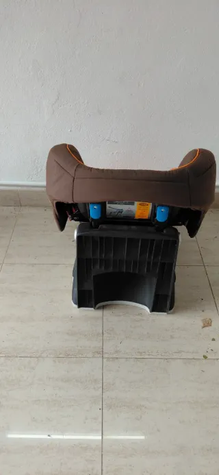 Silla de coche Jane marrón y naranja