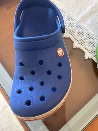 Crocs Azules Talla 35