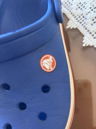 Crocs Azules Talla 35