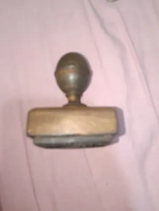 Sello de lacre antiguo Alemania 2ªGM