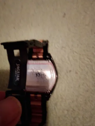 Reloj Jaguar Negro y Plateado. Edición coleccionis