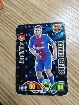 Cromo Adrenalyn XL Jordi Alba 447