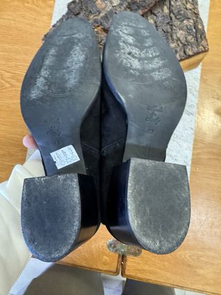 Stivali scamosciati donna neri