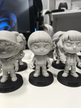 Figuras Stranger Things para pintar