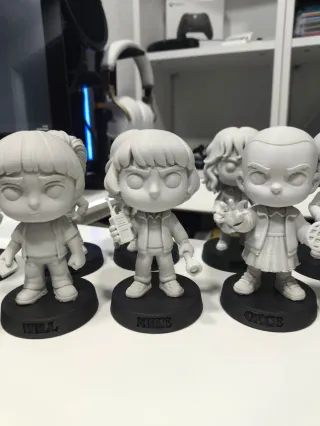Figuras Stranger Things para pintar