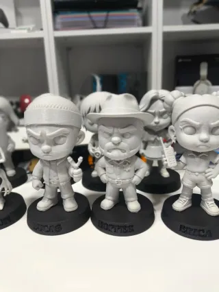 Figuras Stranger Things para pintar