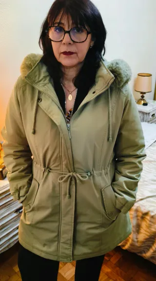 Chaqueta impermeable mujer invierno