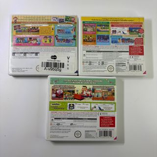 Lotto 3 Giochi Animal Crossing Nintendo 3DS
