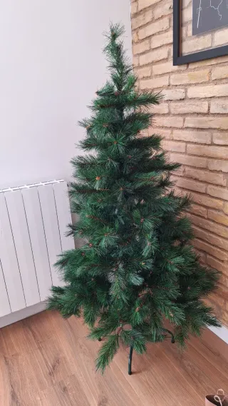 Árbol de Navidad artificial verde