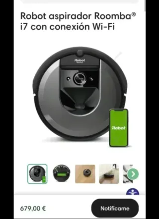 Robot Aspirador iRobot Roomba