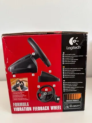 Volante Logitech Formula Vibration Feedback PC