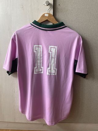 Camiseta Umbro Rosa y Verde