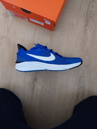 Zapatillas Nike Azules y Blancas Nuevas