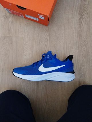 Zapatillas Nike Azules y Blancas Nuevas