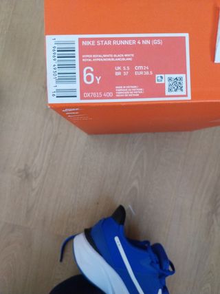 Zapatillas Nike Azules y Blancas Nuevas