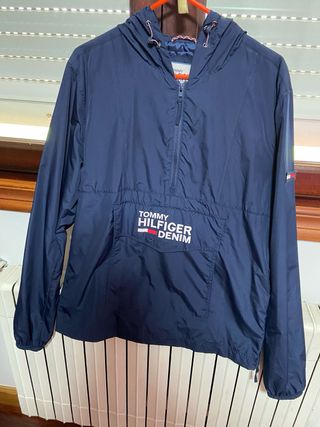 Impermeable Tommy Hilfiger Azul