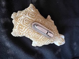 Mechero tortuga ónice tallado